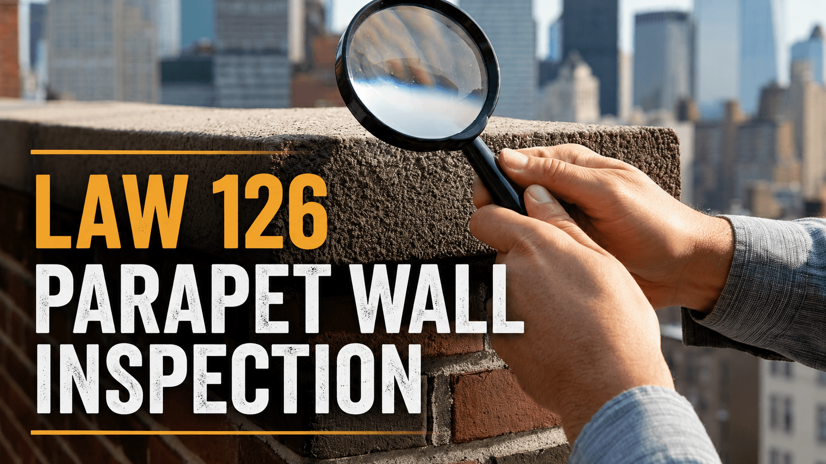 parapet inspection